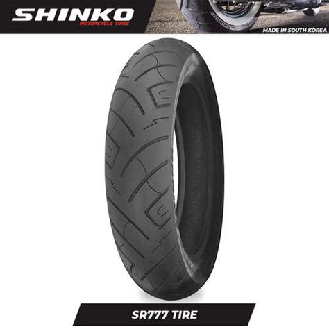Shinko Motorcycle Tires SR777 ALL BLACK 180/55R17 Rear TL.
